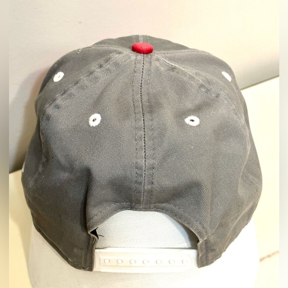 Vtg New Era 9fifty NCAA UNLV Las Vegas REBELS Snap Back Flat Brim Hat OSFM - Picture 3 of 9